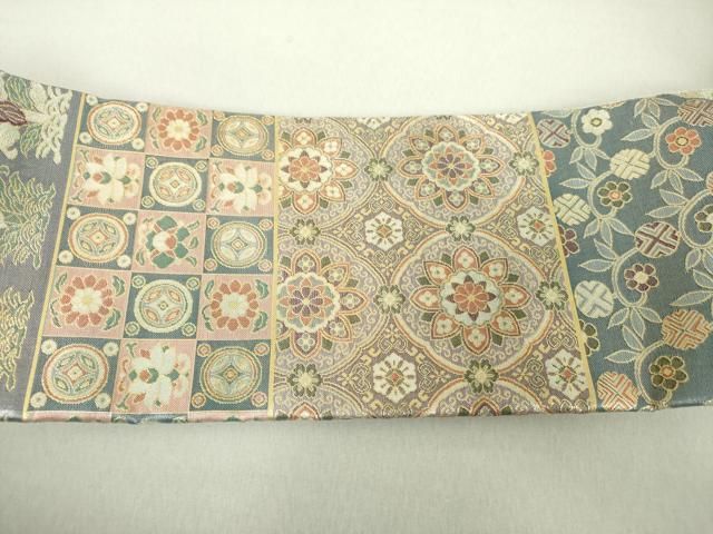 平和屋着物○ワンタッチつけ帯 藤秀錦 金糸 正絹 逸品 未使用  