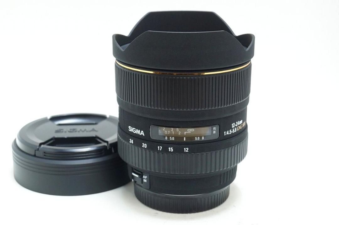 □超広角 キャノン用 SIGMA 12-24mm F4.5-5.6 DG HSM - メルカリ