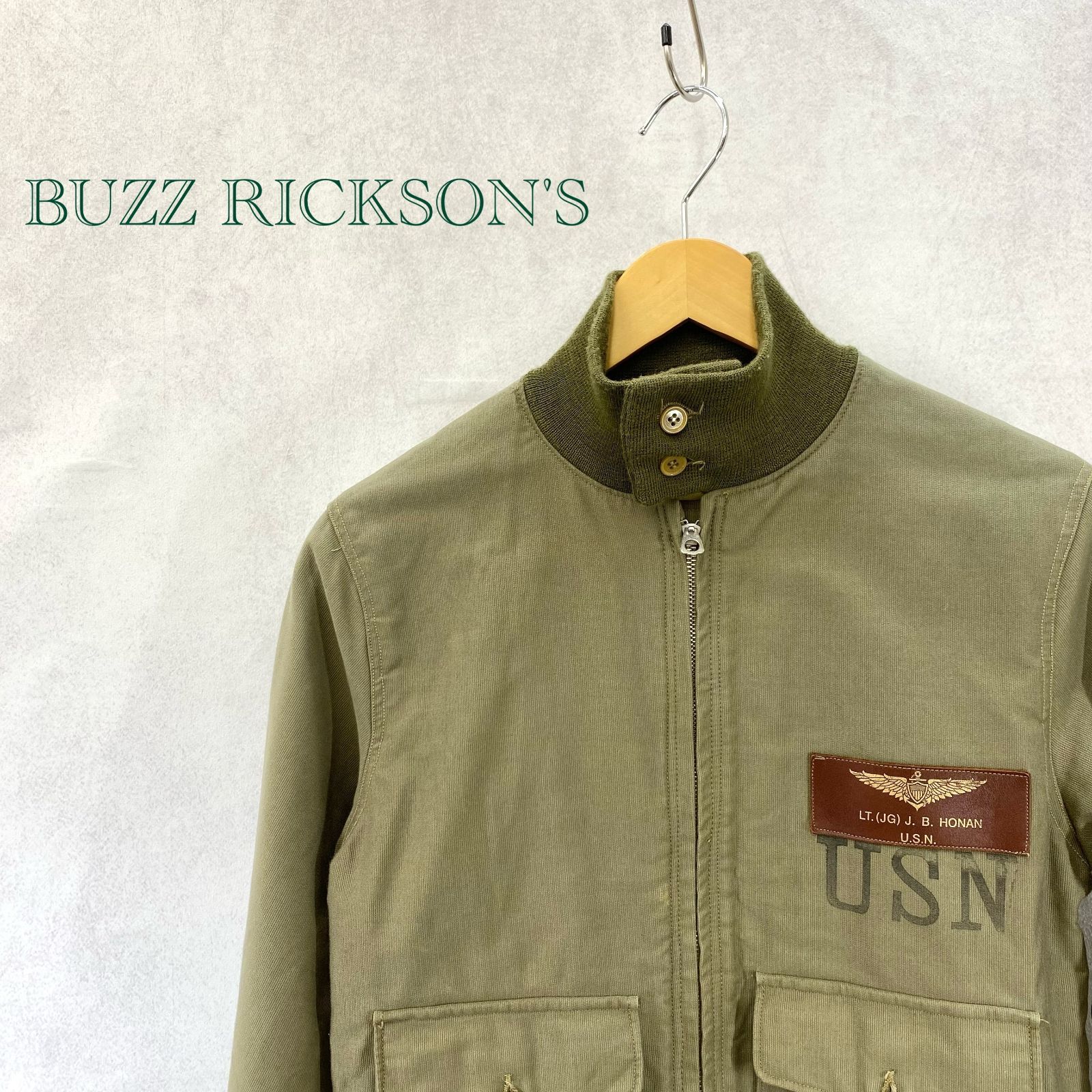 BUZZ RICKSON'S 37J1フライトジャケット 40 バズリクソンズ WILLIAM