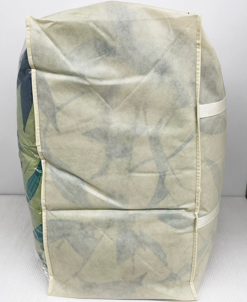 未使用 Sybilla casa シビラ フローレス 羽毛掛け布団 シングル150×210cm グリーン 日本製 ダウン85%フェザー15% 充填量1.1kg■