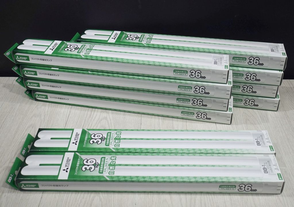 三菱コンパクト形蛍光ランプ36形・昼白色BB・1 FPL36EXN 6本セット