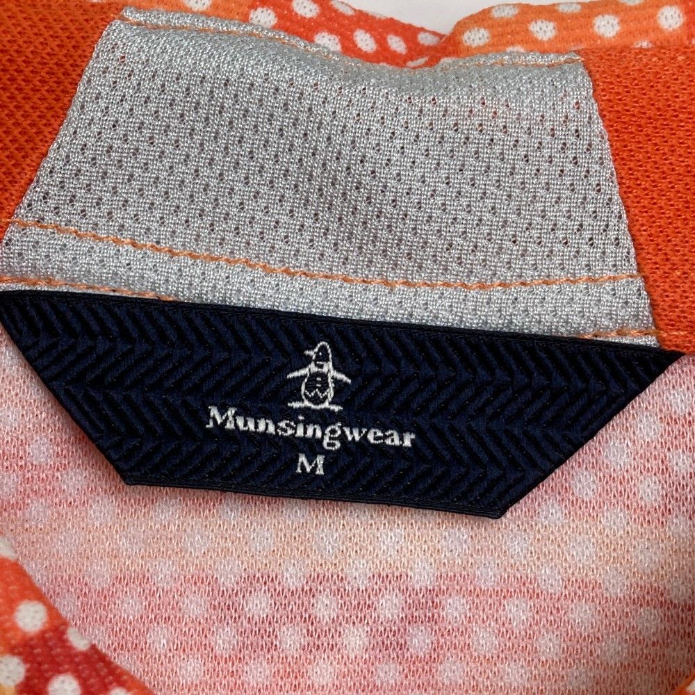 サイズ：M MUNSING WEAR マンシングウェア 半袖ポロシャツ