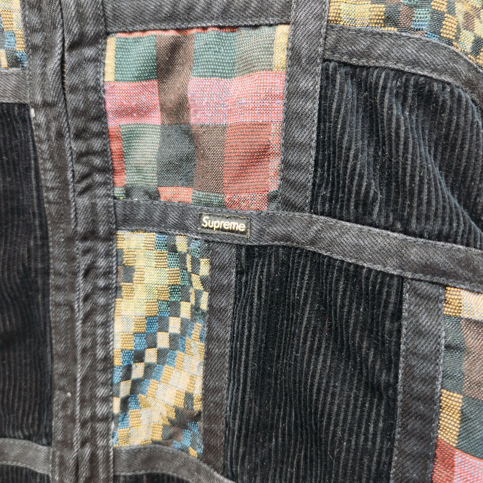 Supreme Supreme Corduroy パッチワーク デニム ジャケット Corduroy 