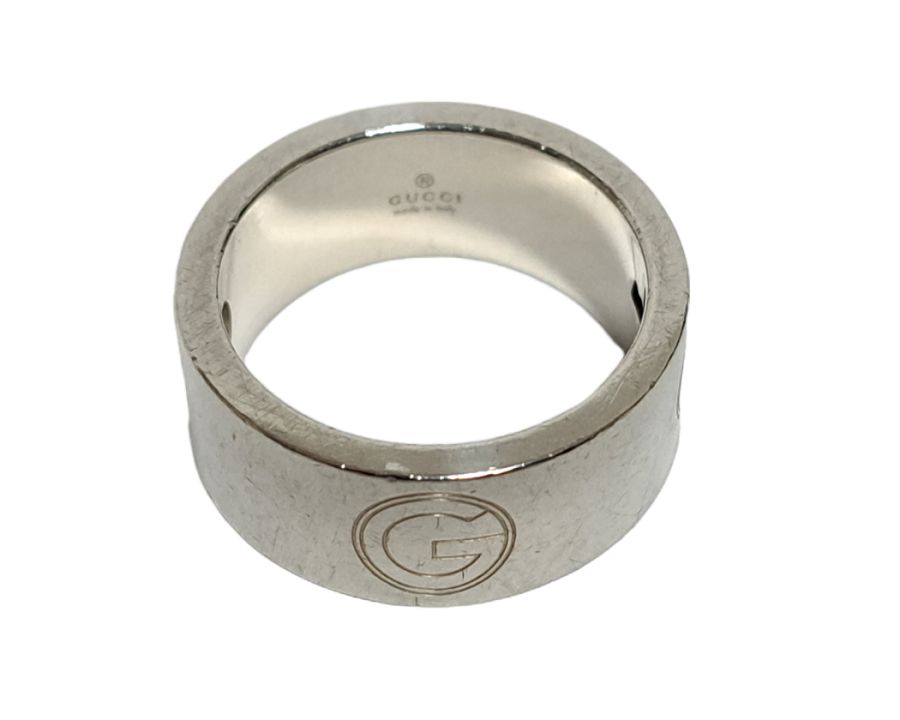 グッチ リング SV925 13号 Ｇマーク Gリング GUCCI GUCCI - 人気 GUCCI グッチ Gリング 13サイズ シルバーの通販 by