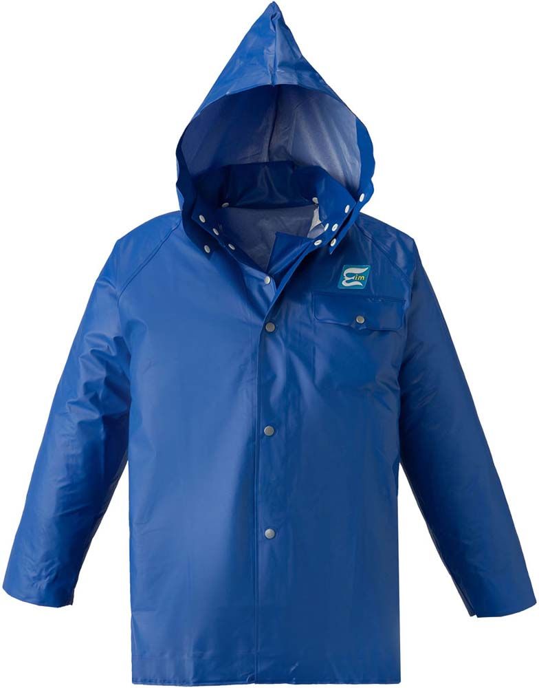ロゴス LOGOS アウトドア エイム・アクティバ ジャンパー ブルー 4L レイン ジャケット 防水 ウェア 土木作業 農作業 一般作業  12600159 ロゴス LOGOS アウトドア エイム・アクティバ ジャンパー ブルー 4L