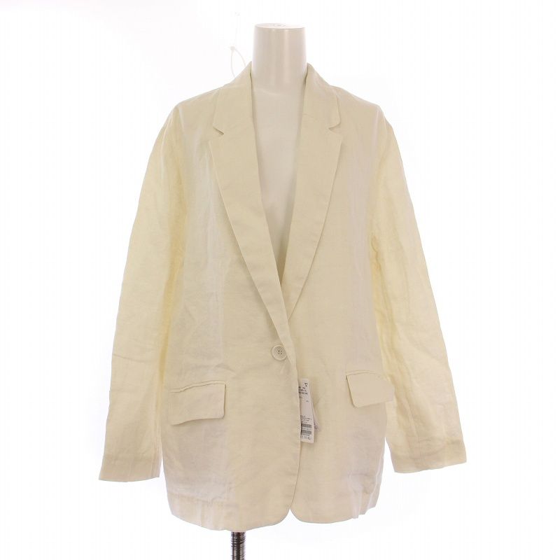 スピック&スパン Spick&Span 25SS リネンエアリージャケット
