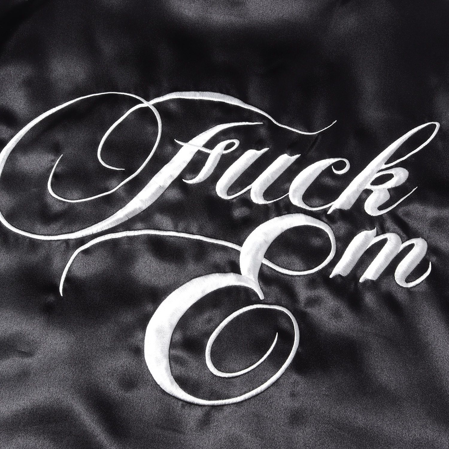 NEIGHBORHOOD ネイバーフッド ジャケット FUCK ME刺繍 サテン