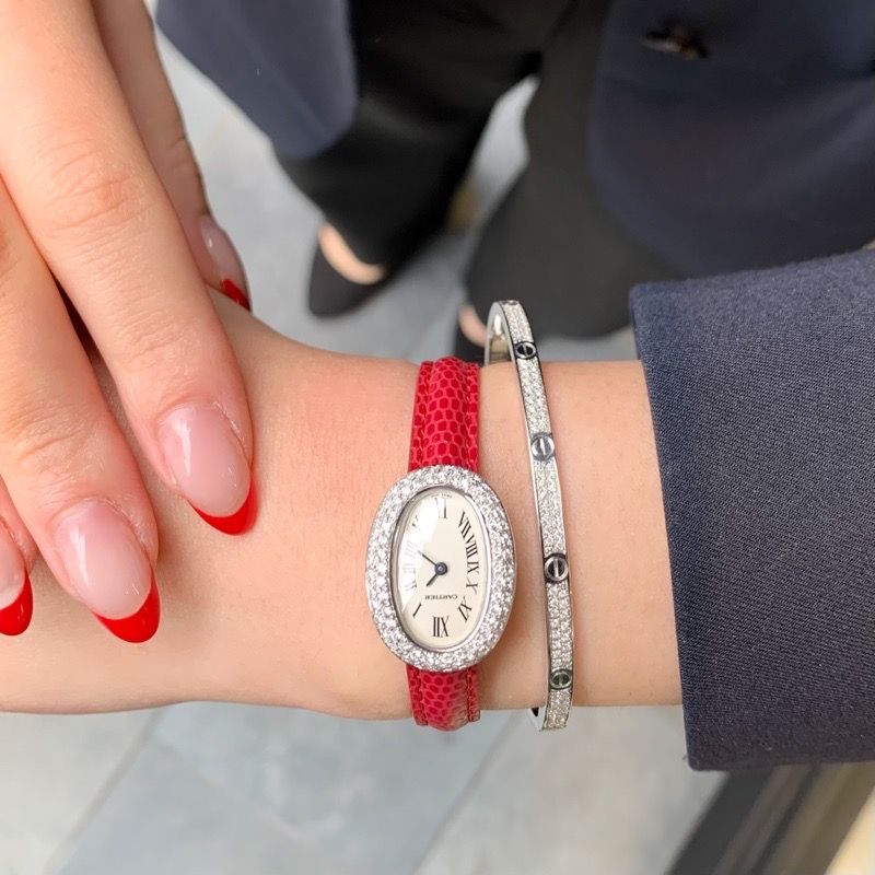 ミニベニュワール K18 WG レザー | CARTIER | LE MIRAIS
