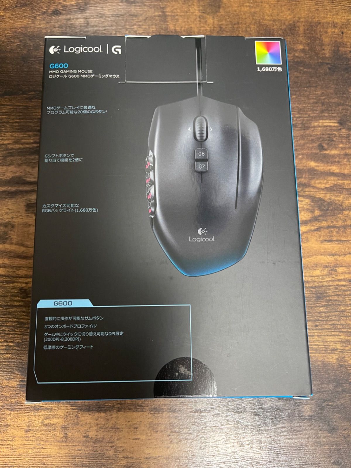 Logitech Logicool G600t MMO Gaming Mouse 20 Programmable Buttons 