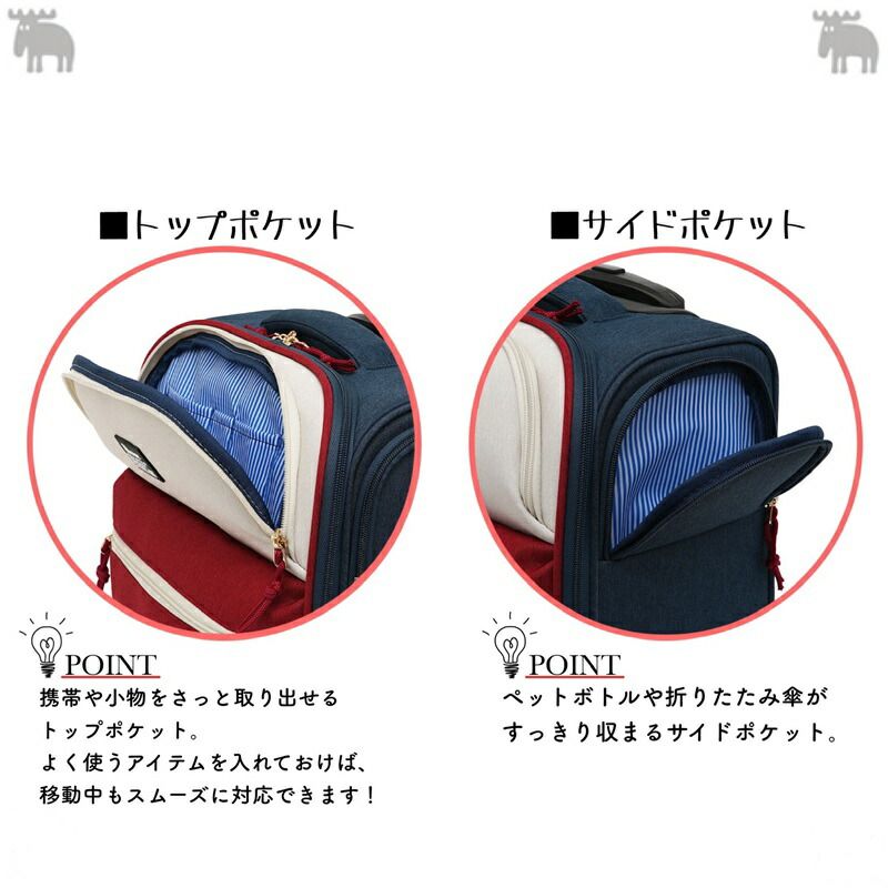 moz（モズ）スーツケース 新品未使用！！軽量2.0kg・SSサイズ moz（モズ）