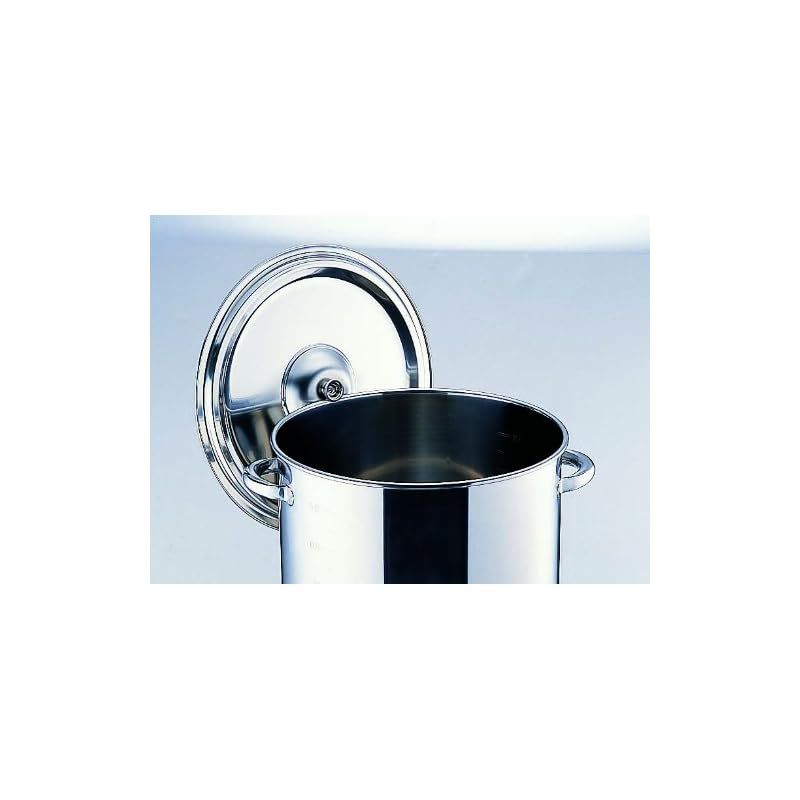 AHV54024 ＳＡスーパーデンジ 半寸胴鍋（蓋無） ２４cm 4954057000123 本間製作所 本間製作所 SAスーパーデンジ 半寸胴鍋(蓋無) 24cm 業務用 \u203b IH対応 IH