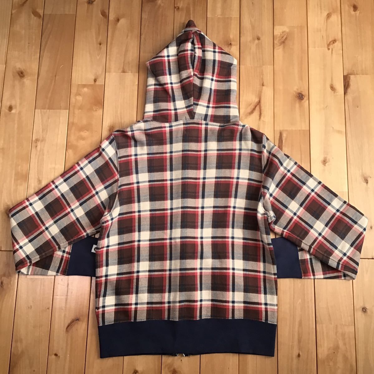 ラブジェネ チェック パーカー BAPE ベイプ ape エイプ NIGO - メルカリ