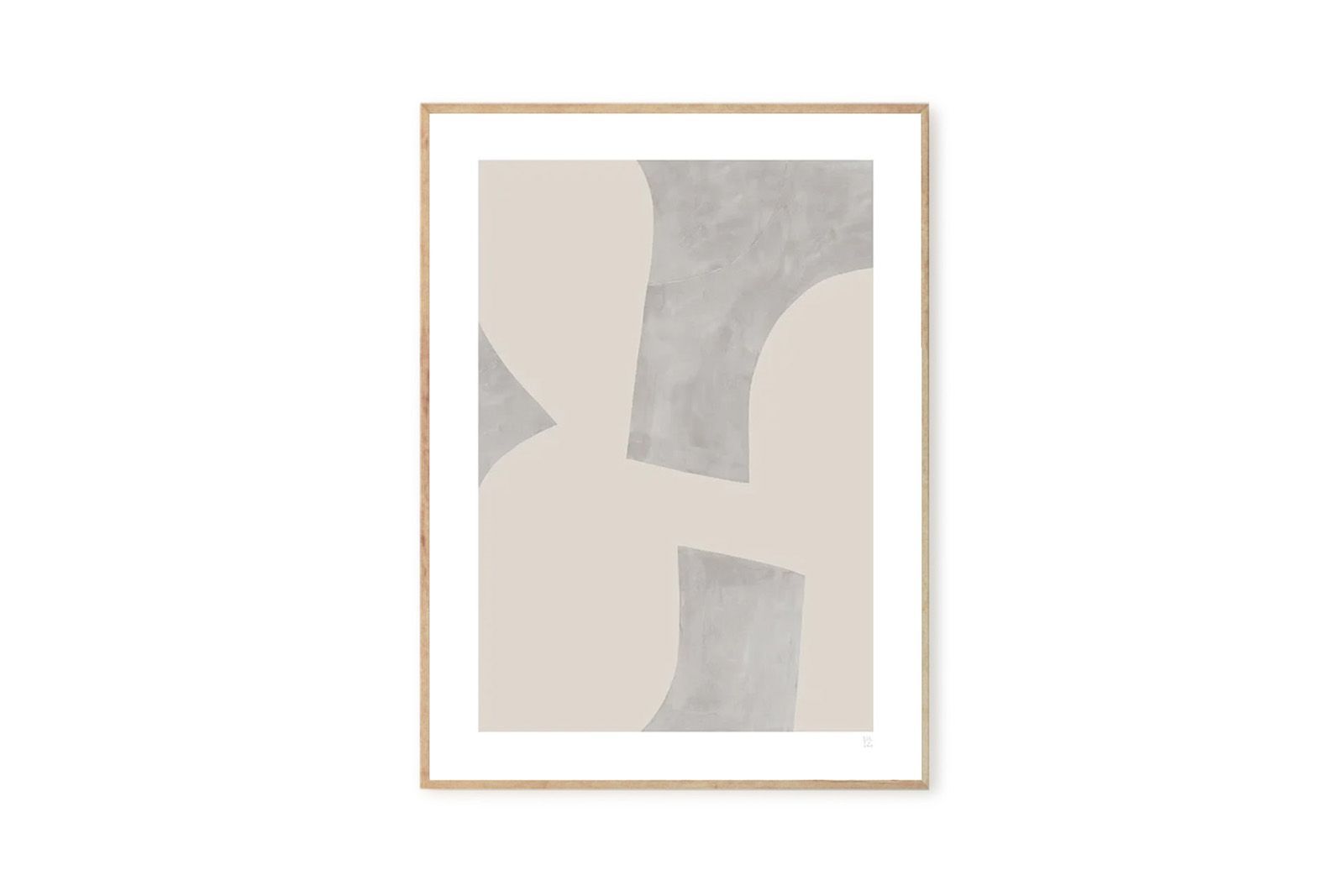 Poster & Frame アートポスター 30×40cm Cut out 2 北欧 インテリア