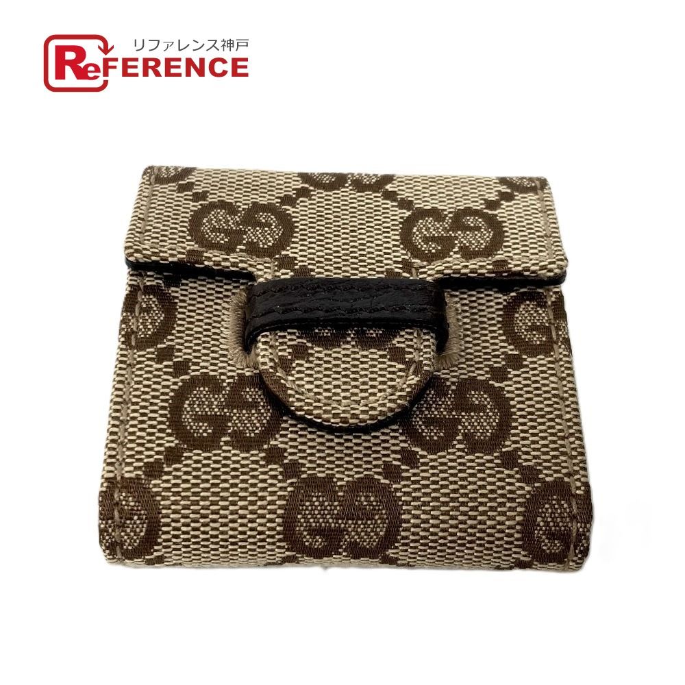 GUCCI グッチ 置時計 トラベルクロック YC200001 GGキャンバス ベージュ
