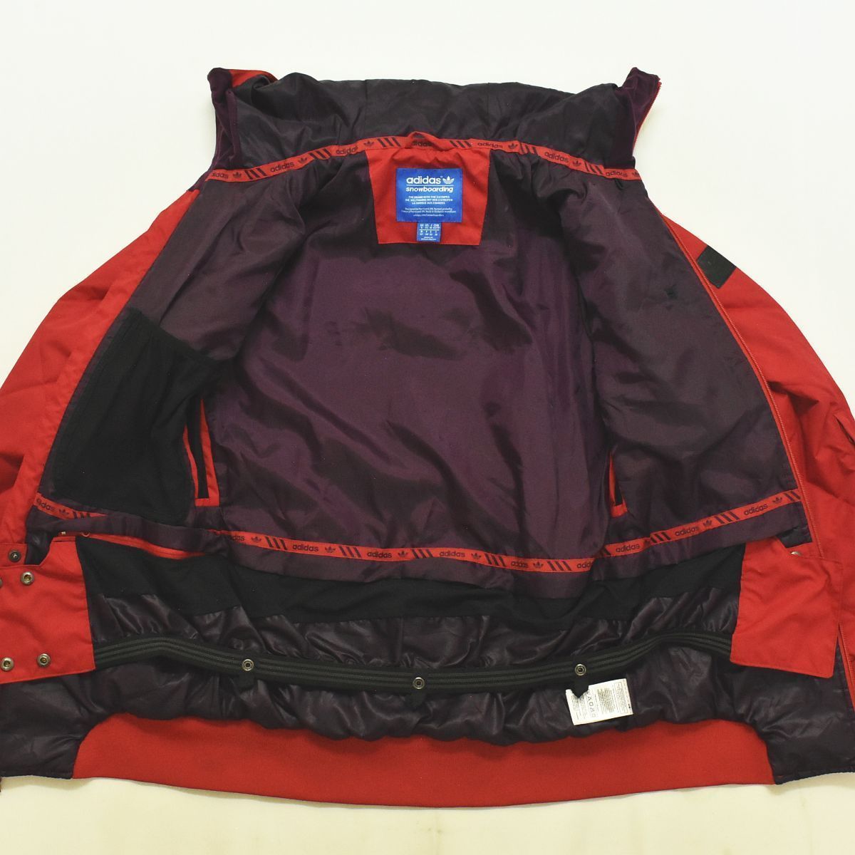 美品】 アディダス adidas snowboarding 中綿 キルティング 
