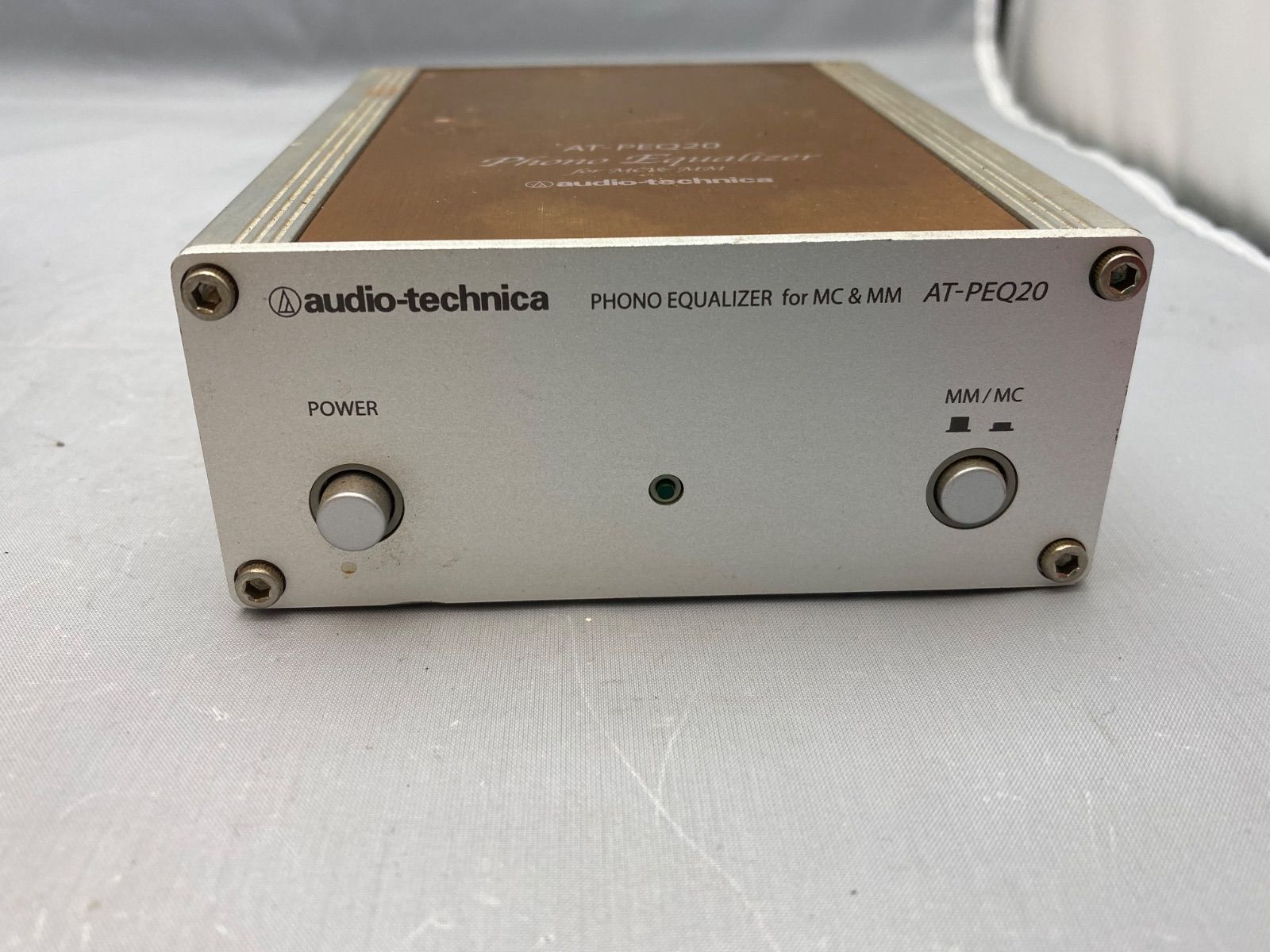 ☆ audio-technica オーディオテクニカ AT-PEQ20 フォノイコライザー