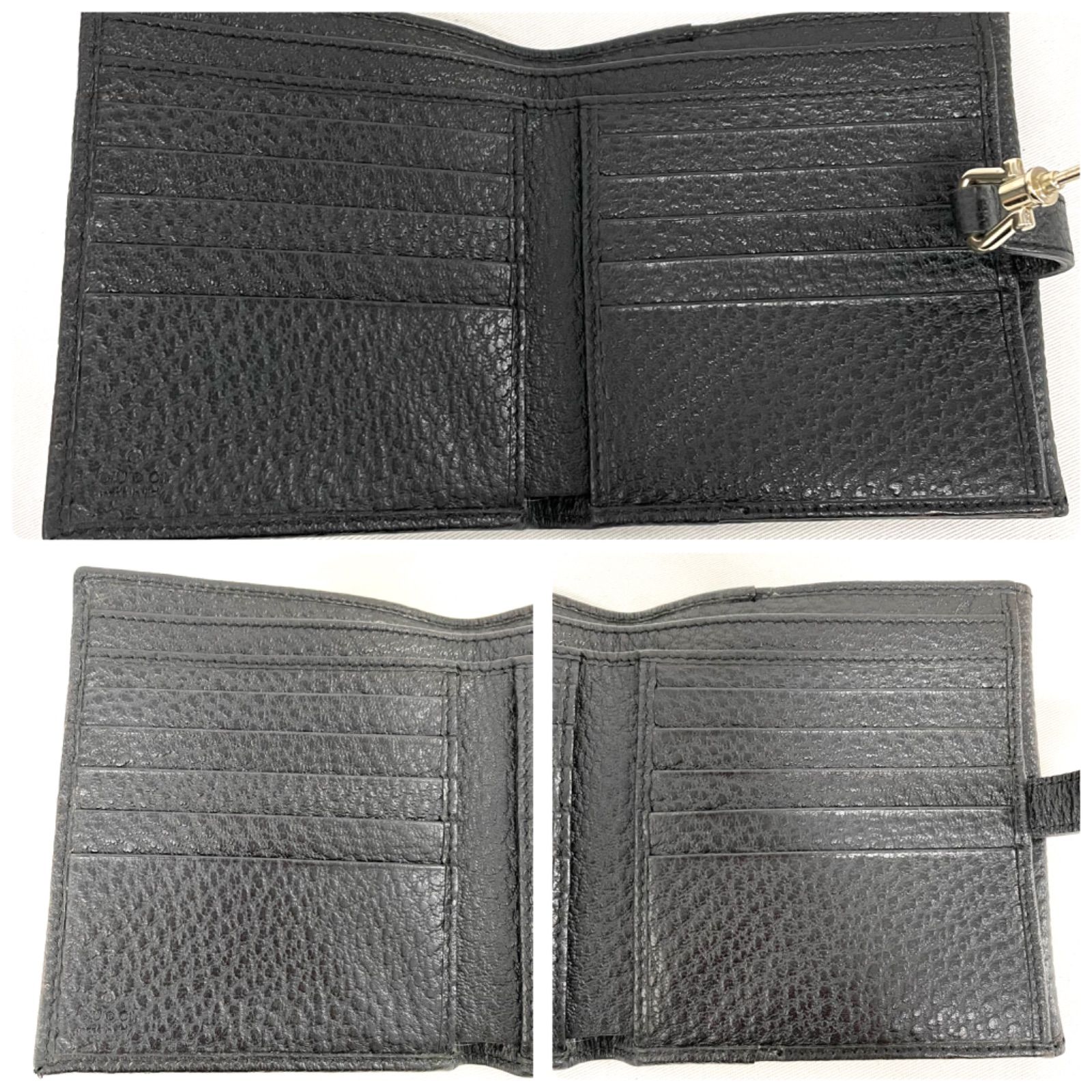 ※美品※GUCCI グッチ 財布 二つ折り ジャッキー GGキャンバス ブラック GUCCI グッチ GGキャンバス ジャッキー 長財布 05479 ブラック