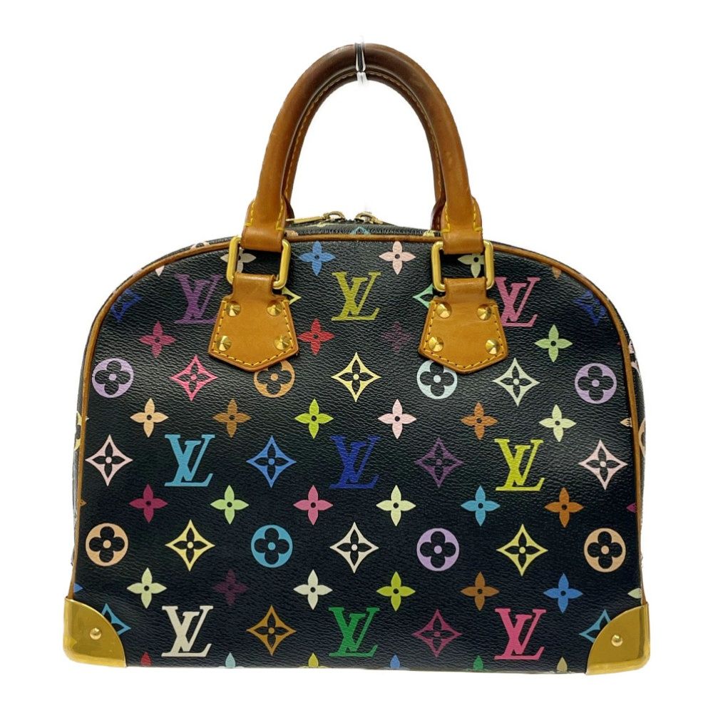 中古】LOUIS VUITTON ルイ・ヴィトン M92662 モノグラムマルチカラー PVC トゥルーヴィル ノワール 301791 ハンドバッグ  - メルカリ