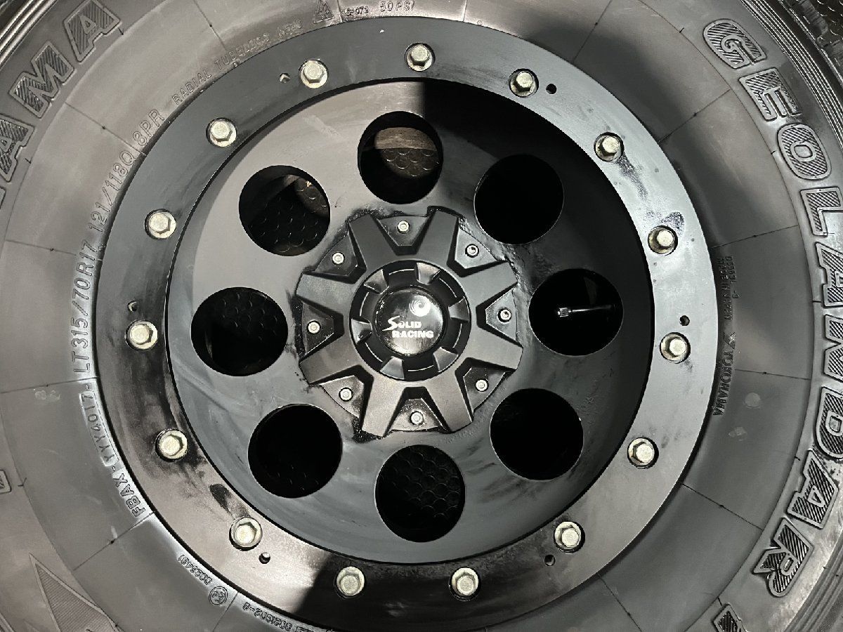 ソリッドレーシングタービンZ1 17インチ9J-38 35タイヤ ソリッドレーシングタービンZ1 17インチ turbine Z1リング無 5本