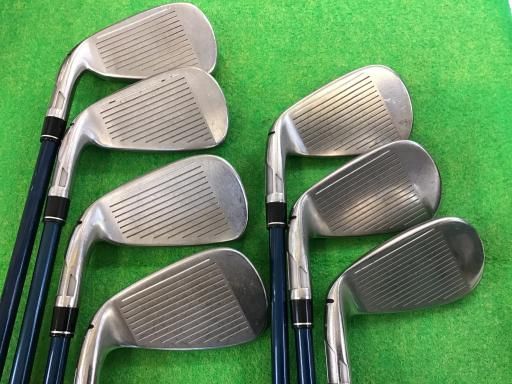 テーラーメイド SIM2 MAX OS 7S アイアンセット IR TENSEI BLUE TM60 SIM2 IR フレックスS メンズ 男性用 右利き 右用 Dランク ゴルフクラブ