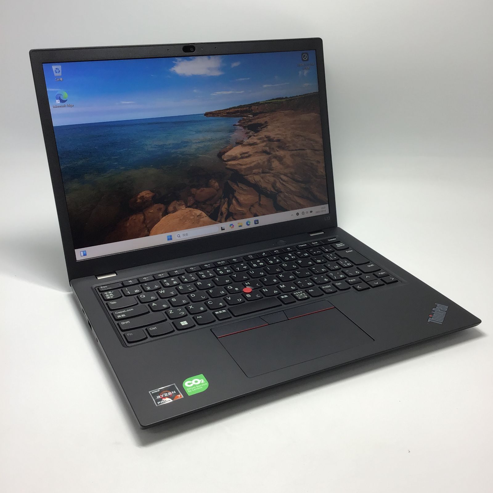 Lenovo ThinkPad L13 Gen4 AMD Ryzen 7Pro メモリ 32GB SSD 256GB 13.3インチ WEBカメラ 顔認証 Win 11Pro 1015