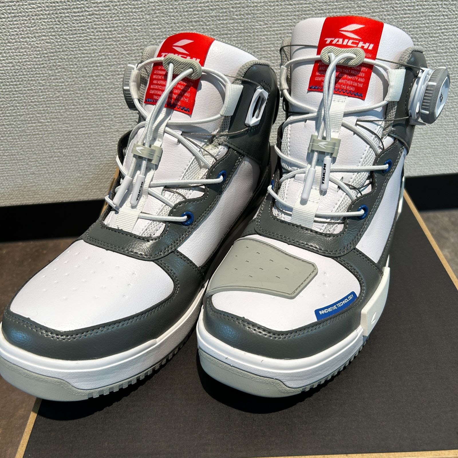 RS TAICHI】 DRYMASTER ブレイク シューズ WHITE/GRAY RSS014 新品未 