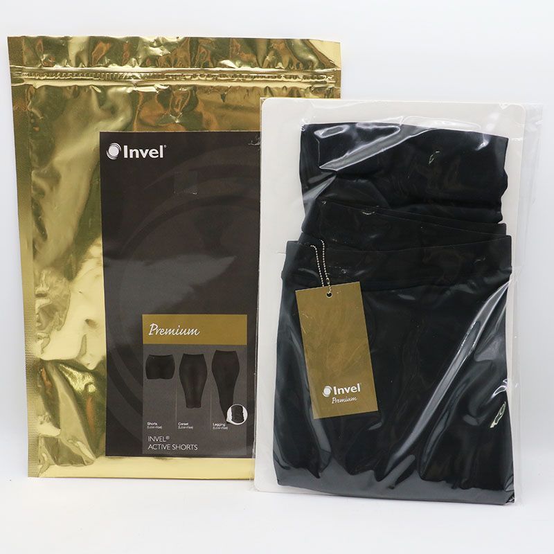 ♥ インヴェル Invel プレミアムレギンス G legging LOW-rise Black G|L 外袋背面印無 MR7-09-124