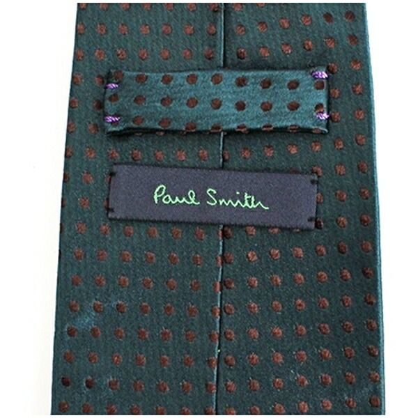 【美品】Paul Smith（ポールスミス）のドットネクタイ paul smith ポールスミス 花柄薔薇ドットネクタイ Paul Smith ポール
