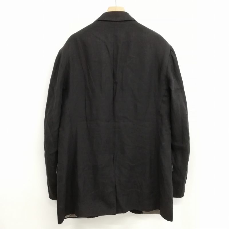 GIANFRANCO FERRE テーラードジャケット 38 ジャンフランコフェレ GIANFRANCO FERRE リネン シングル 2B