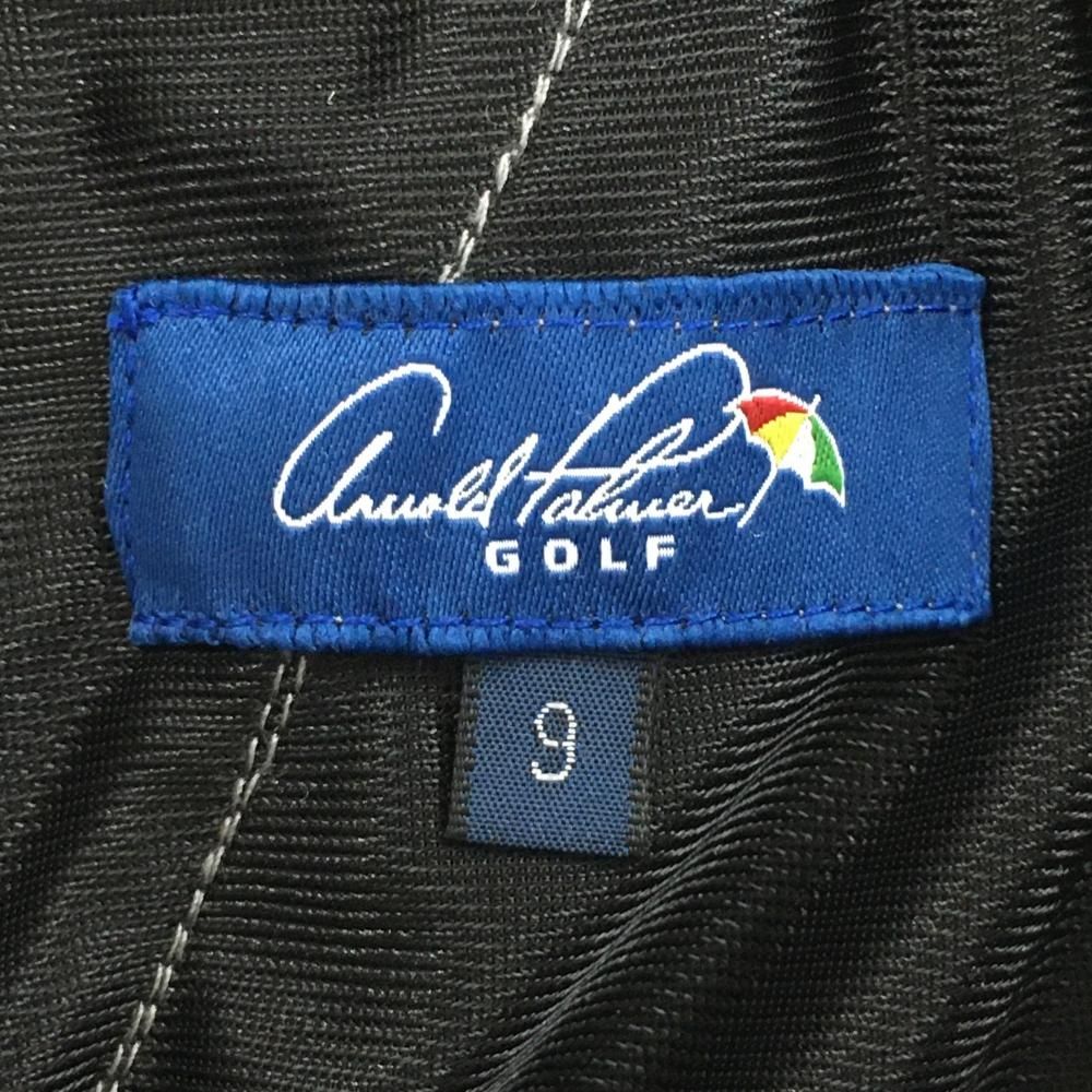 【新品】アーノルドパーマーゴルフ スカート ライトグレー×黒 バイカラー レディース 9(M) ゴルフウェア Arnold Palmer