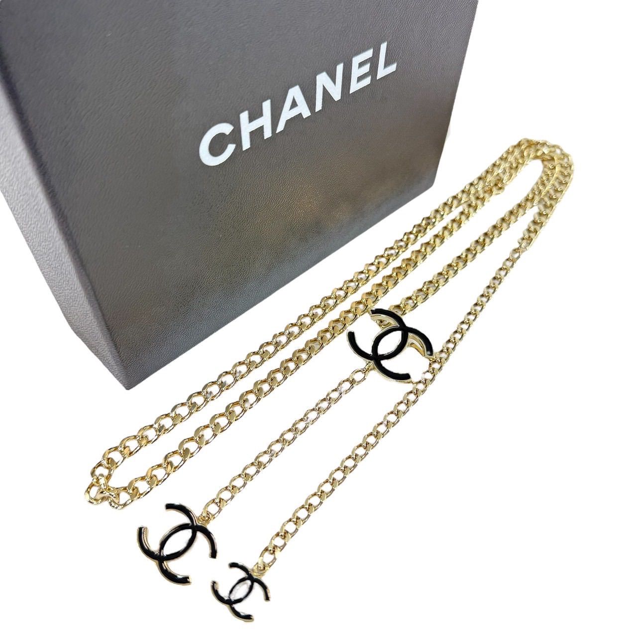 CHANEL シャネル CCマーク ココマーク チェーンベルト ゴールド