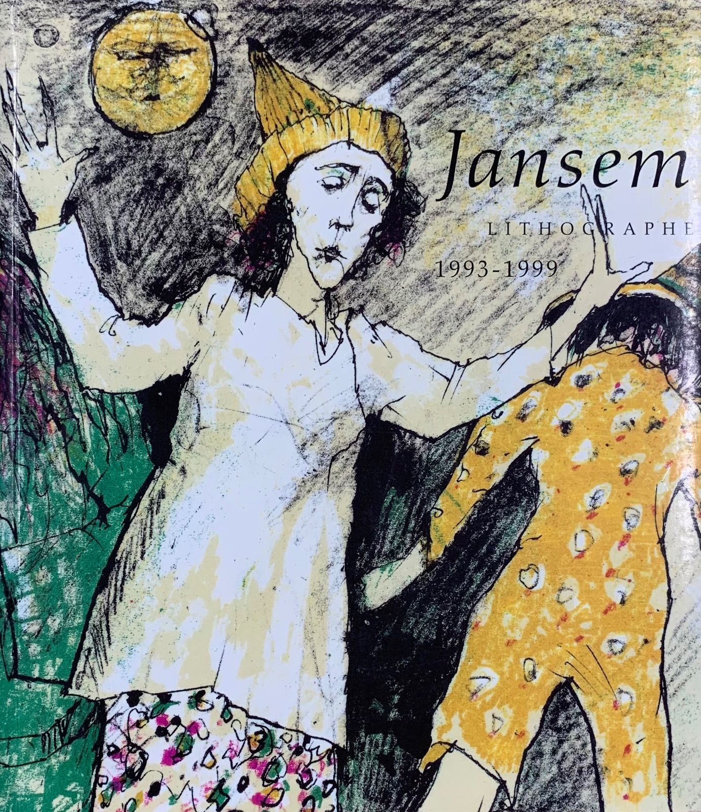 洋書　画集　ジャンセン　JANSEN dessins 仏・英仏)ジャン・ジャンセン デッサン集 Jansem dessins(Jean
