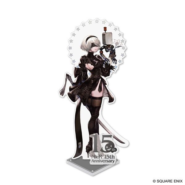 NieR Series 15th Anniversary アクリルスタンド 2B&ポッド042 ニーア