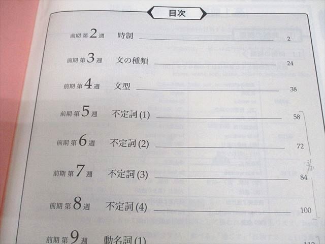 鉄緑会 高1 英語 英文法 第1～4分冊 テキスト通年セット 2020 計4冊