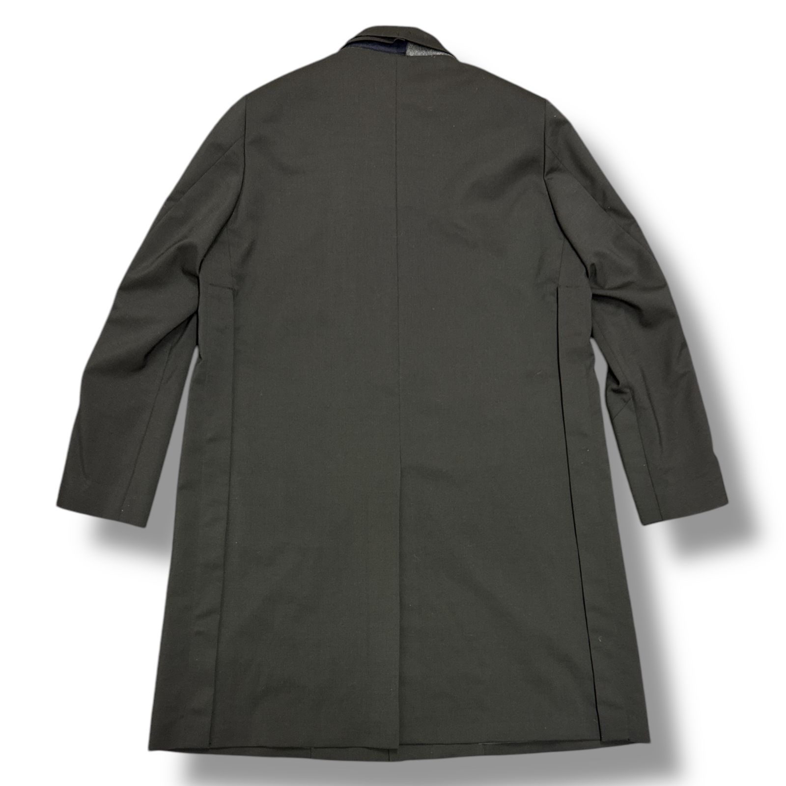 参考上代137500円 sacai 21AW 二重襟 シングルブレスト チェスター