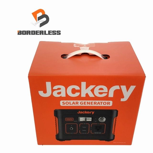 ☆未使用品☆ Jackery ジャックリー ポータブル電源 400 PTB041 112200mAh/400Wh 車中泊 アウトドア キャンプ  バッテリー 100287 - メルカリ