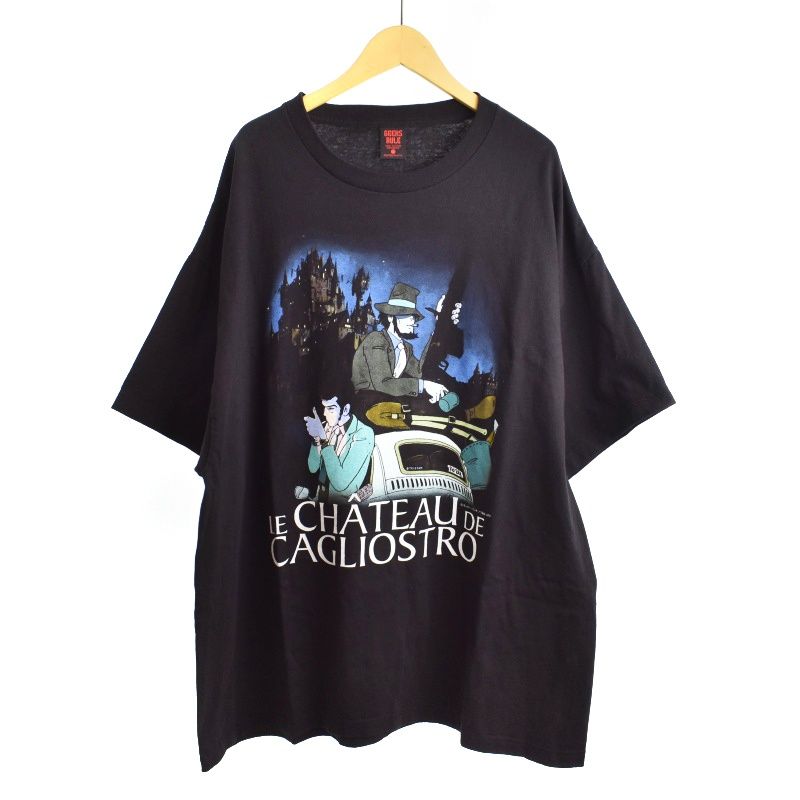 GEEKS RULE × ルパン三世 カリオストロの城 シルクスクリーンプリントT