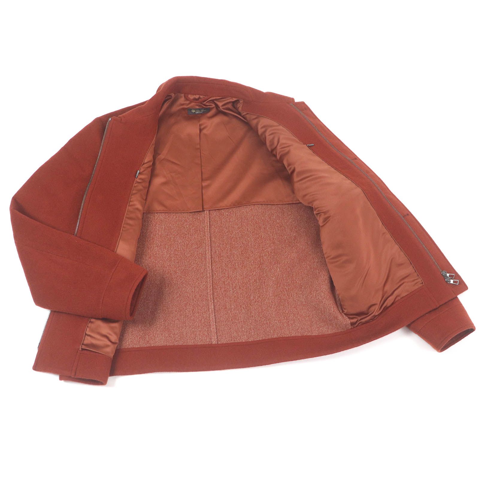 ロロ・ピアーナ　ウールレインシステムMA-1 ブラウン M メンズ アウターウェア・ジャケット | Loro Piana