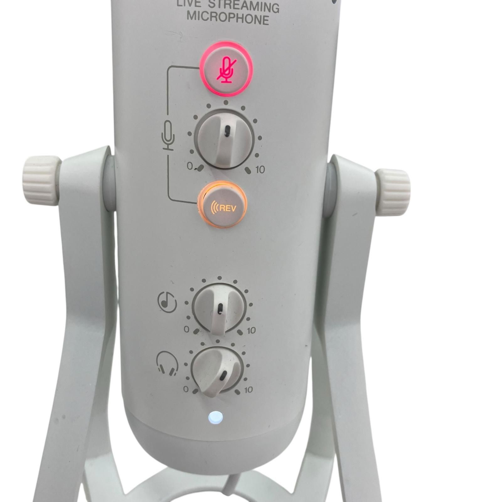 186000 YAMAHA ヤマハ コンデンサーマイク AG01 ホワイト