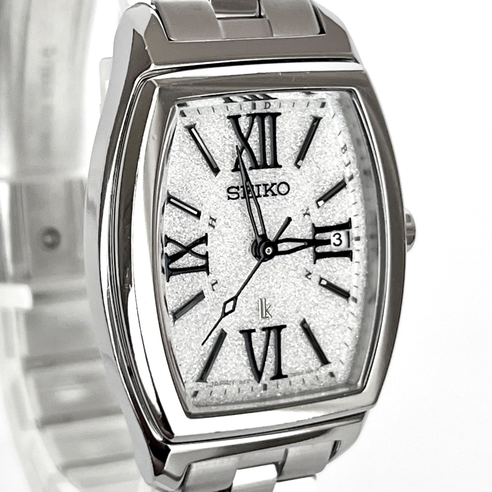 セイコー SEIKO ルキア レディース 腕時計 磨き済み 電池新品 s1877 セイコー ルキア レディース 腕時計 稼働 ソーラー 磨き済み