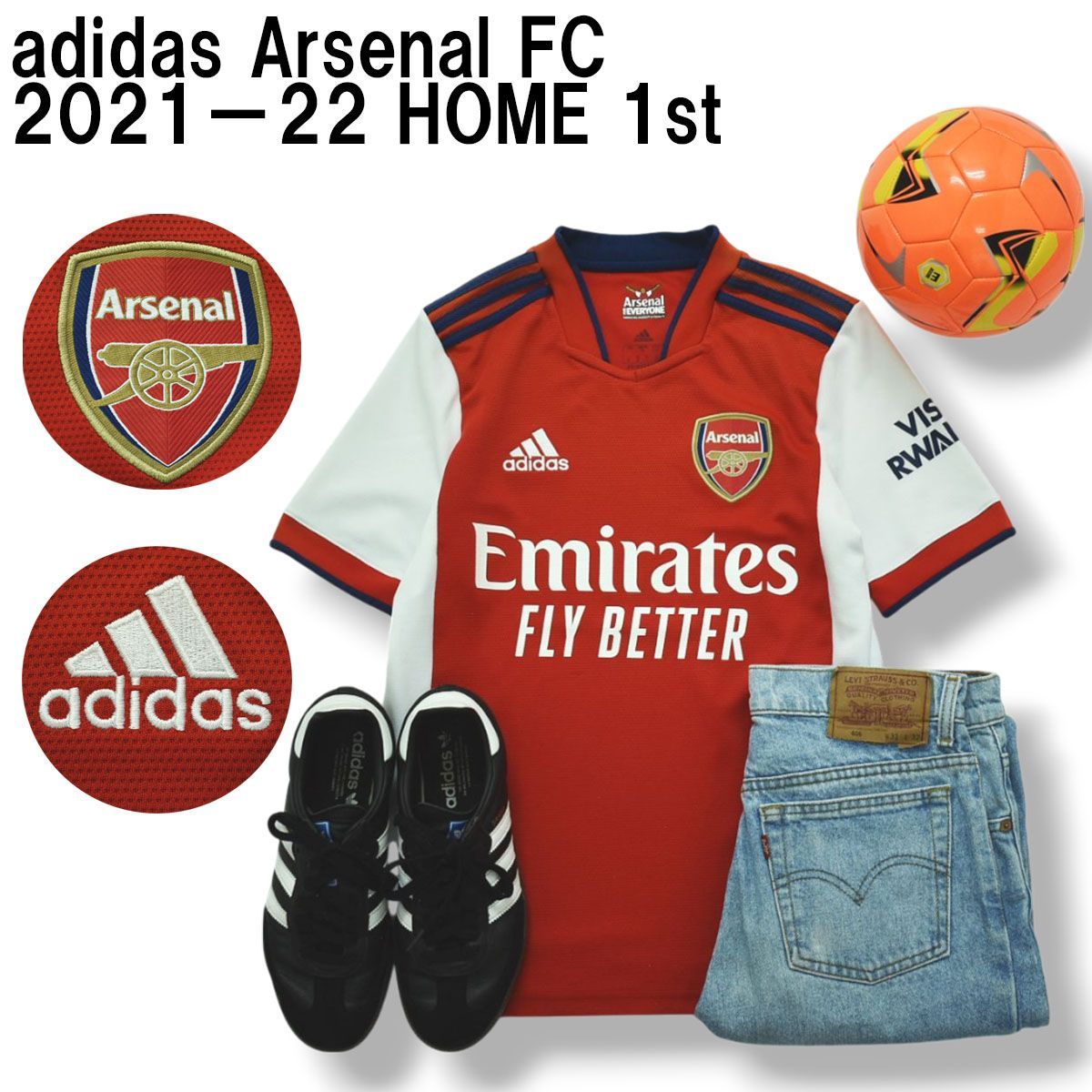 アディダス adidas アーセナル Arsenal FC 2021－22 HOME 1st 