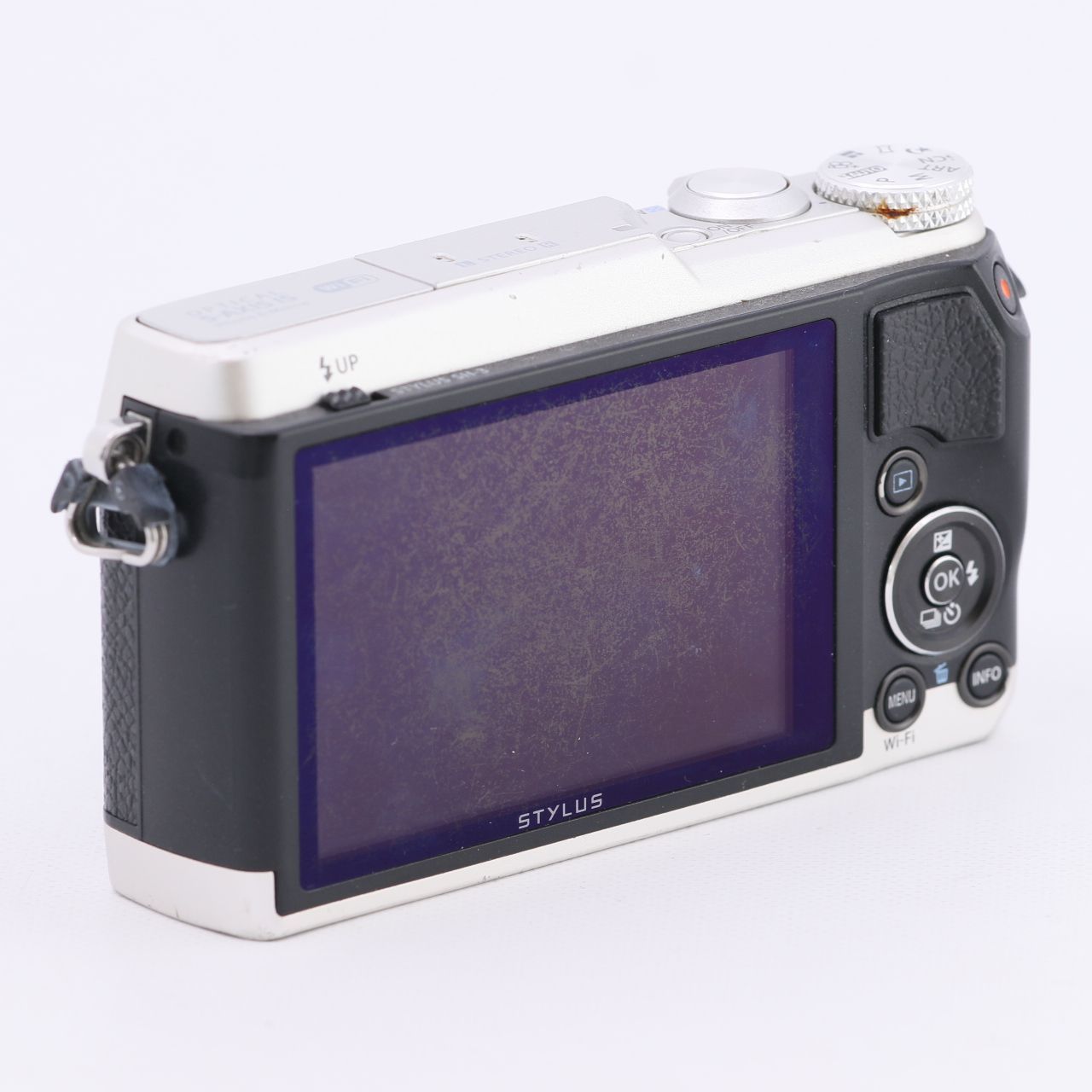 OLYMPUS デジタルカメラ STYLUS SH-3 シルバー 難あり品 - メルカリShops