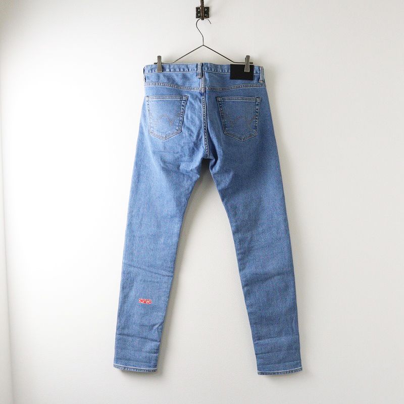 人気 KIDILL×EDWIN×WINSTON SMITH キディル×エドウィン パッチワークテーパードデニムパンツ 31 インディゴ┃ 2400014573510