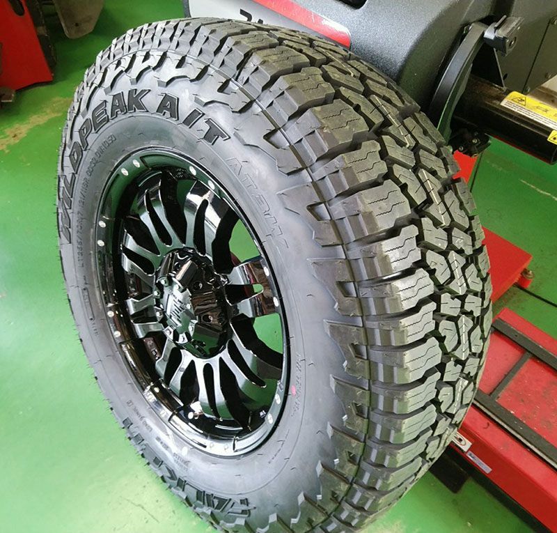 サーフ ハイラックス タイヤホイールセット FALKEN ワイルドピーク AT3W 265/65R17 17インチ Balano - メルカリ