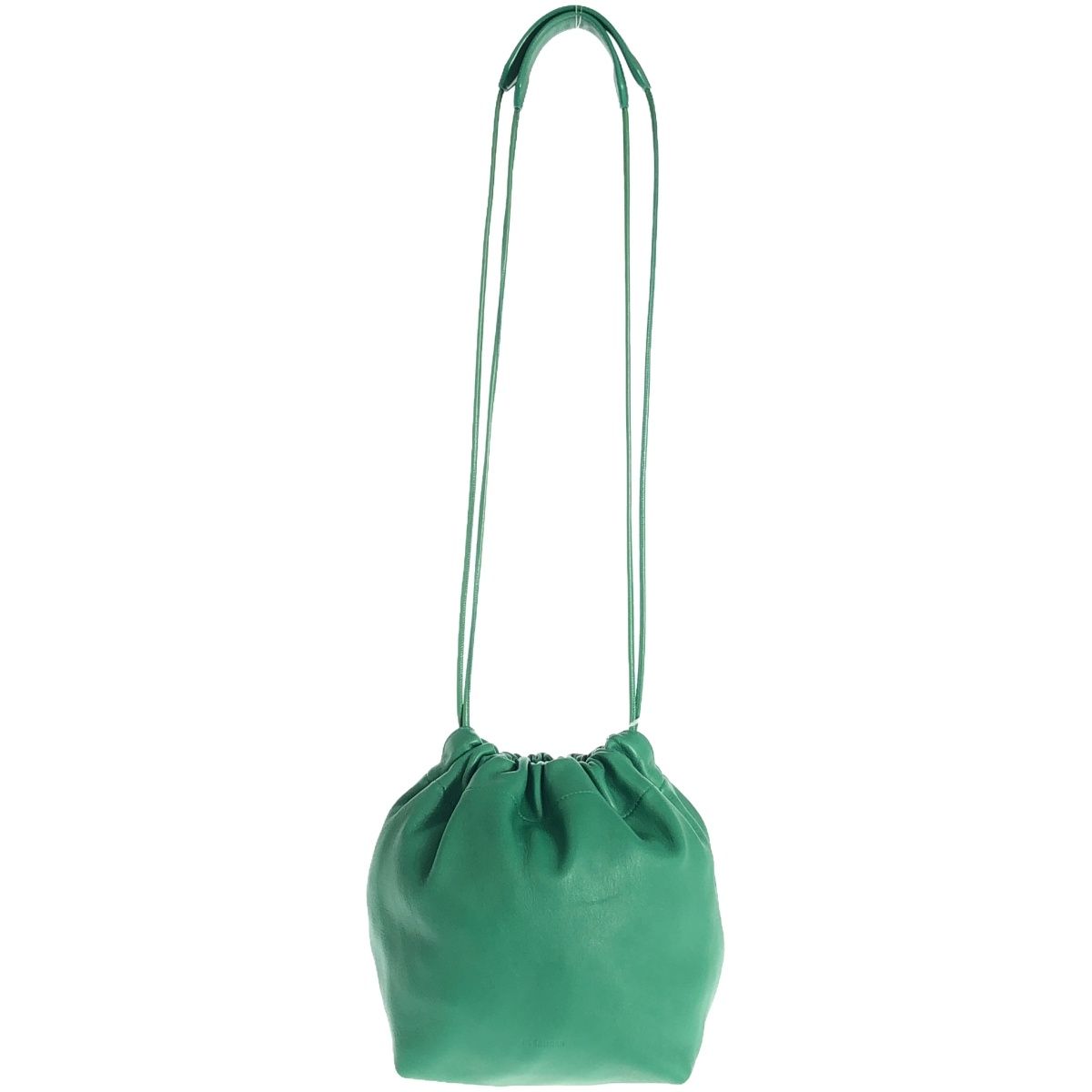 JIL SANDER ジルサンダー Drawstring Bag ドローストリングレザーン 