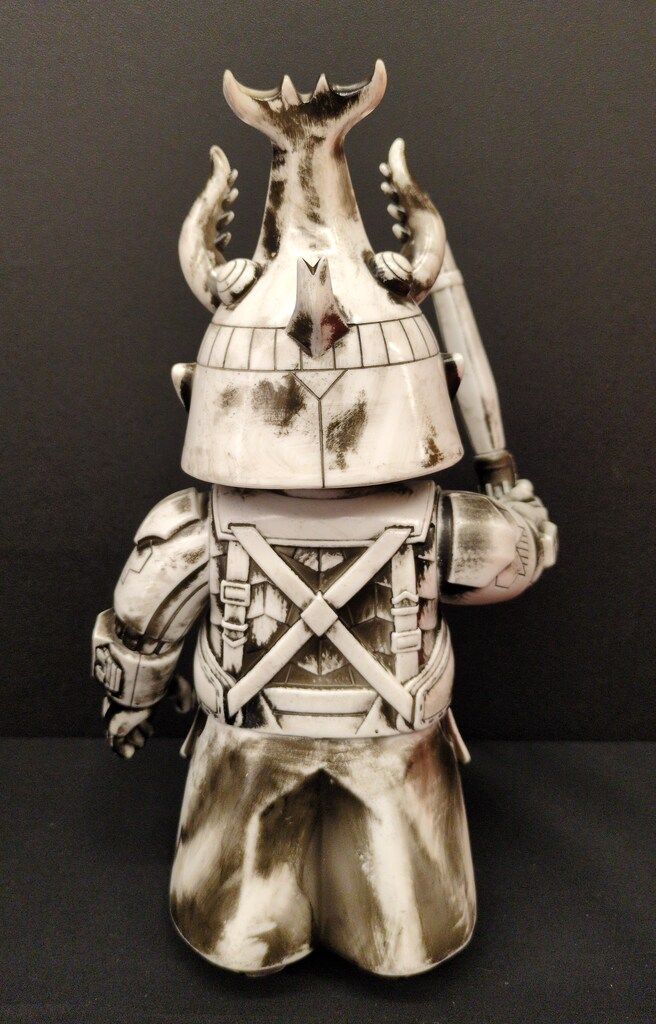 SKULL TOYS ドクロ大将軍 白成型/黒塗装