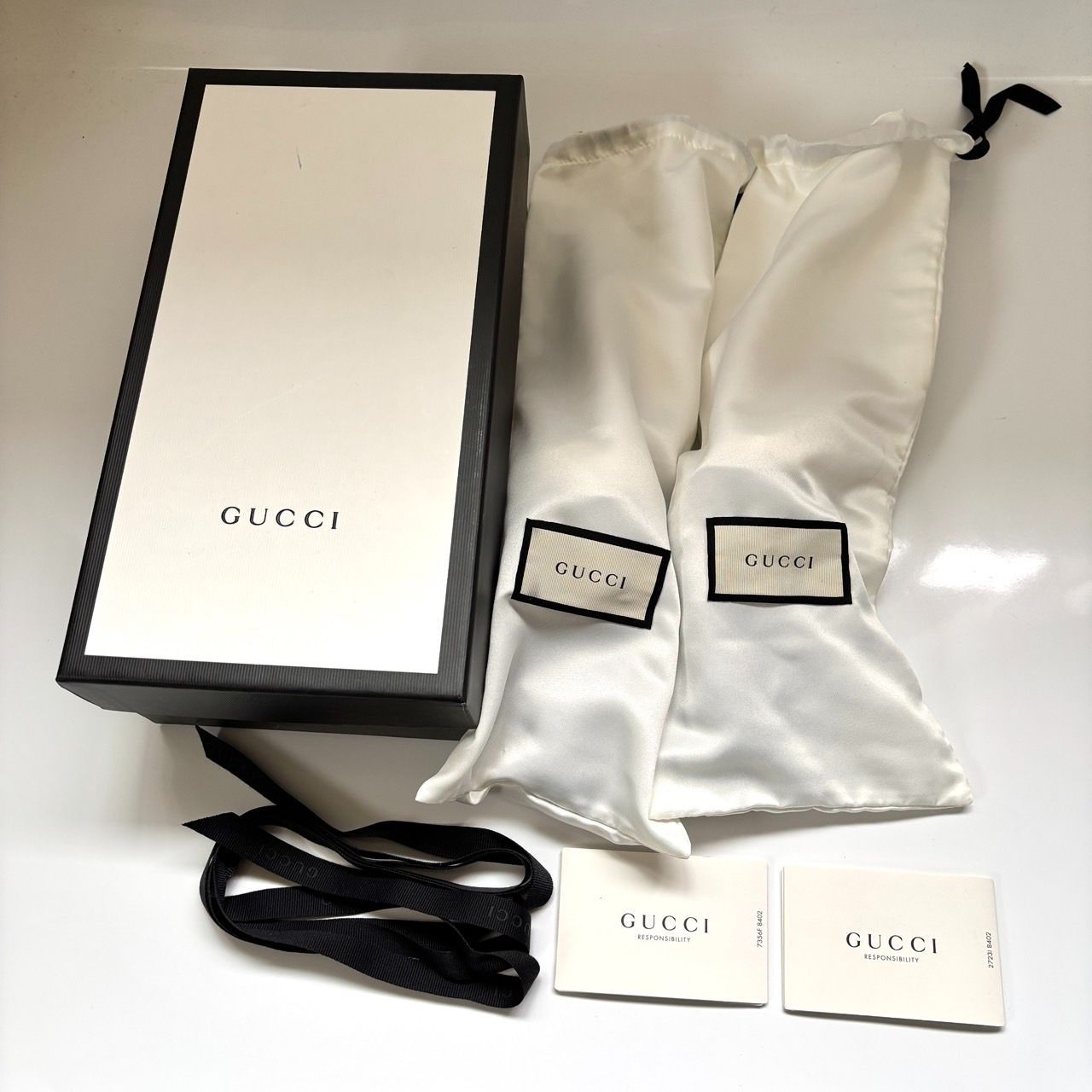 美品 箱付属品付き GUCCI プリンスタウン ホースビット シェリー