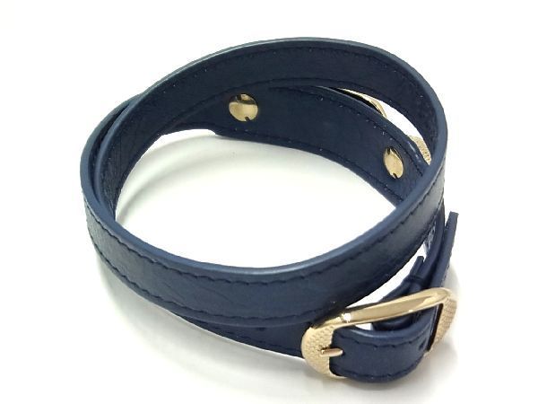□新品□未使用□ BALENCIAGA バレンシアガ レザー ブレスレット