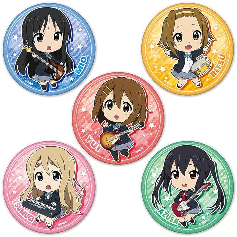 けいおん! トレーディング缶バッジ BOX商品 - メルカリ