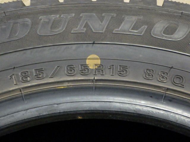 SP672 F◆ ● 製造 約8.5部山 ●DUNLOP WINTERMAXX WM02●185 65R15●4本